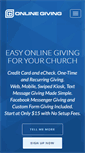 Mobile Screenshot of onlinegiving.org